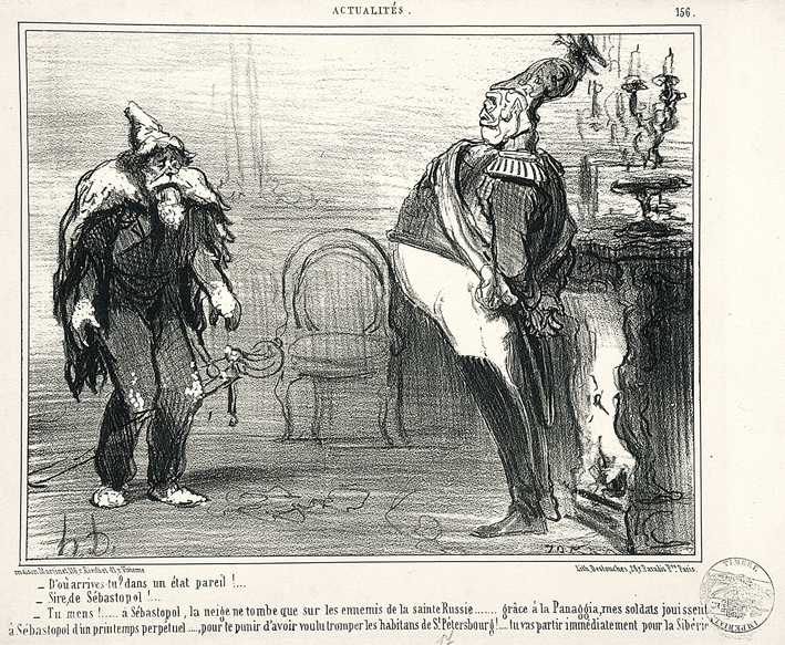  奥诺雷·杜米埃 Honore Daumier ——因此，到了你，在这样的状态！
